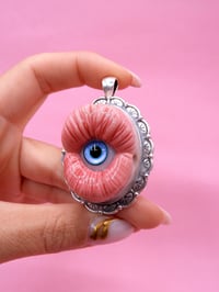 Image 5 of Pop Surreal Mouth with Eye Pendant I
