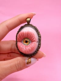 Image 2 of Pop Surreal Mouth with Eye Pendant II