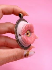 Image 3 of Pop Surreal Mouth with Eye Pendant II