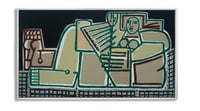 Image 2 of "Woman on Lawn Blanket" by America Martin