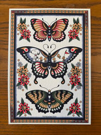 Image 2 of Snoopy Butterfly Print