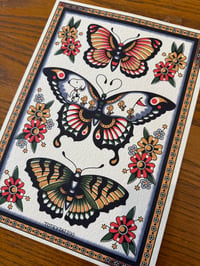Image 1 of Snoopy Butterfly Print
