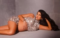 Image 4 of Kasia diamond skirt Set