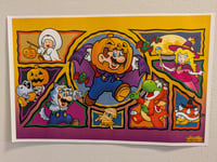 HALLOWEEN PLUMBER PRINT