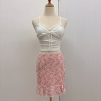 Image 1 of girly floral skirt