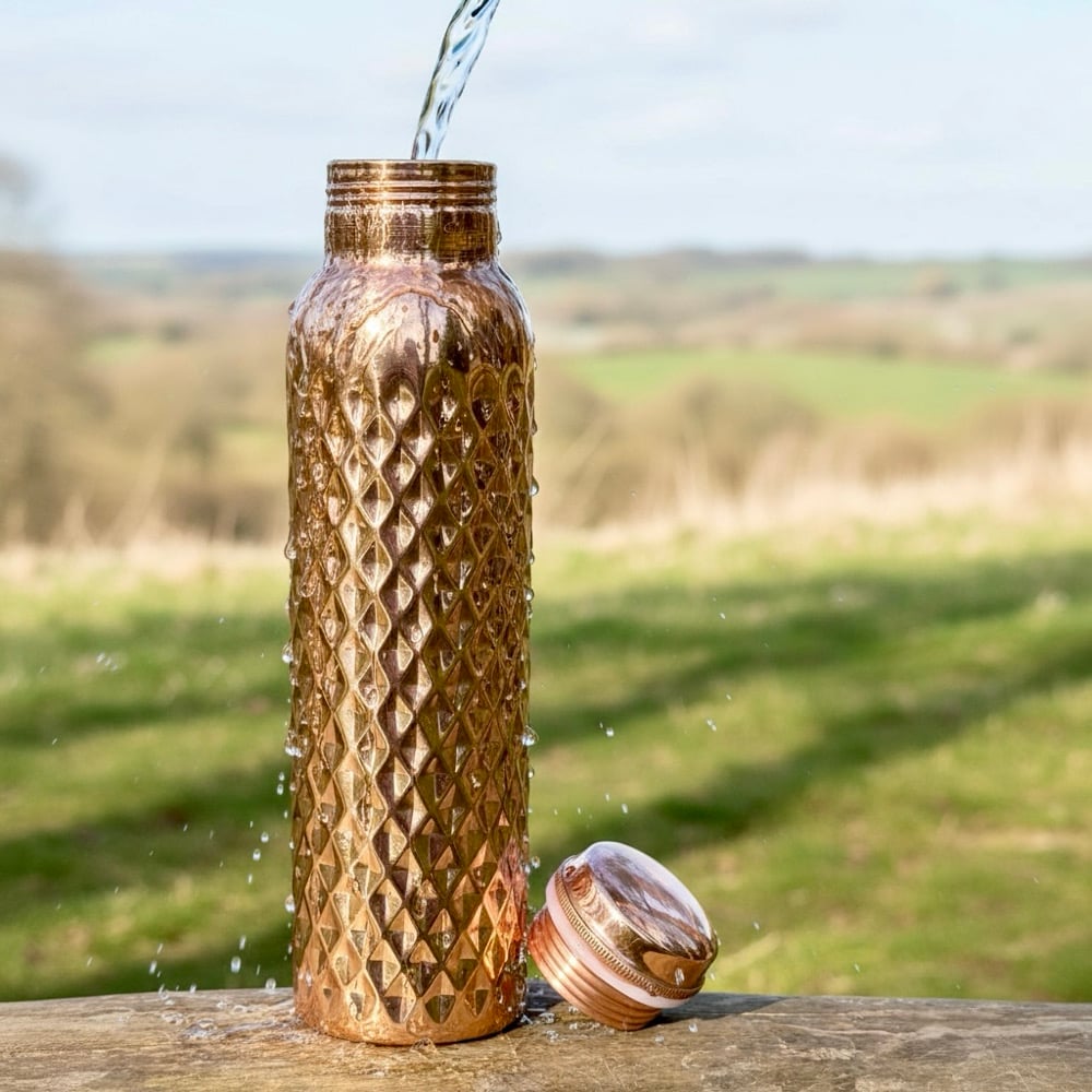 Image of Copper Water bottle #4