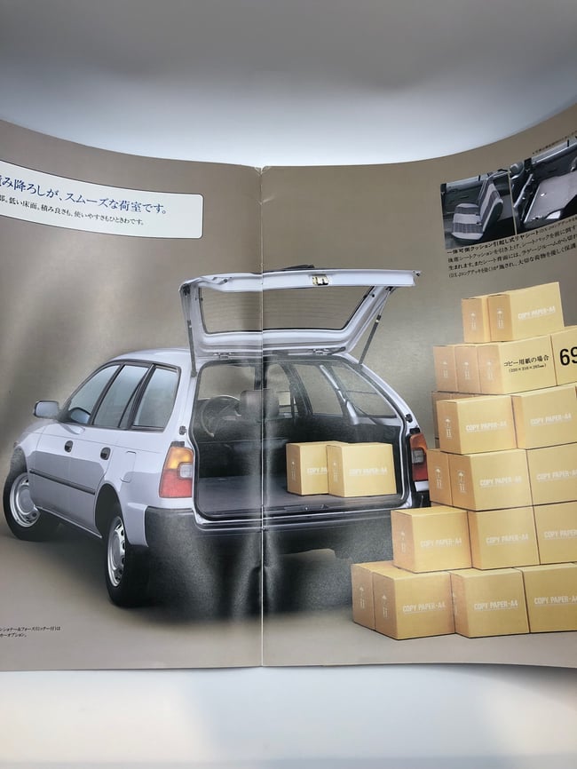 AE100 Corolla Van Brochure