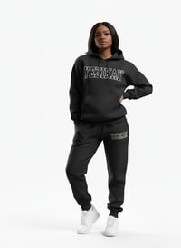 Image 2 of Yezikan Grande Logo Heavy Blend Fleece Jogger Suit