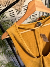 Image 2 of NWT faux suede bodysuit 