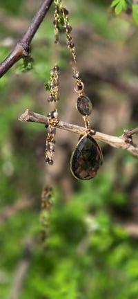 Image 1 of Smoky Tear Necklace