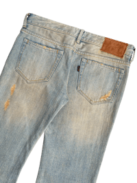 Image 3 of GOA Bell Bottom Flare Mud Wash Jeans -30