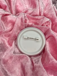 Image 2 of XL Glitter Fidough Button Badge 