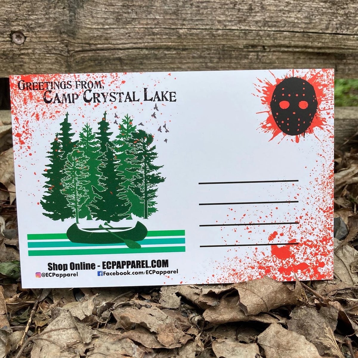 “Lake Killer” Postcard