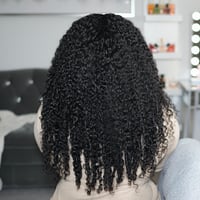 Image 2 of GLUELESS Bye Bye Knots Coily Curly 7x5" HD Lace Closure Wig (from UNice Hair)