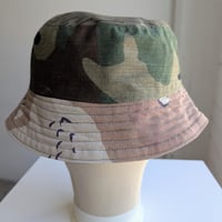 Image 7 of Reworked NY Reversible Bucket Hat-2 Camouflage XL 24-25"