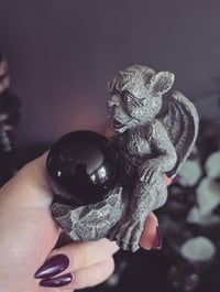 Image 2 of Mini gargoyle crystal ball
