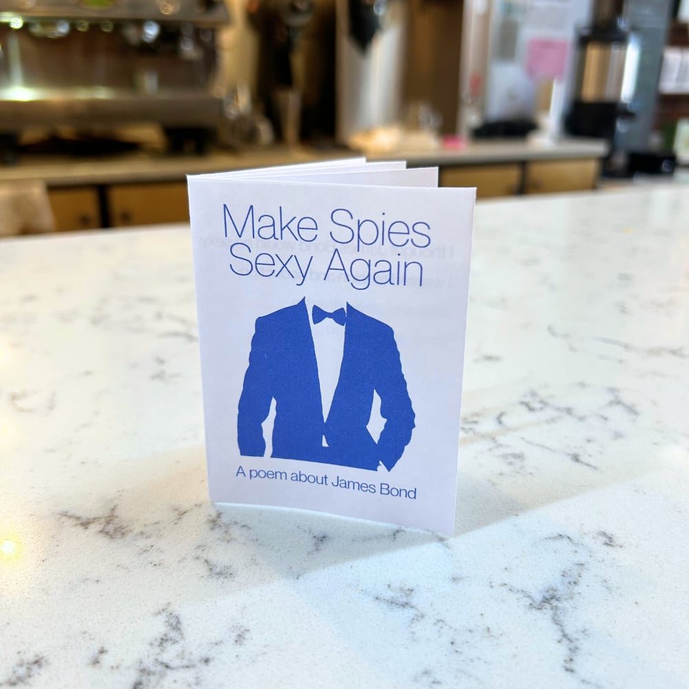 Image of Make Spies Sexy Again [xs mini zine]