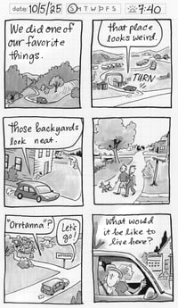 NEW!! Daily Comic 10/5: Strange Places