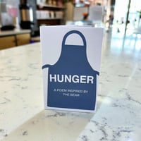 HUNGER: a poem inspired by The Bear [mini zine]