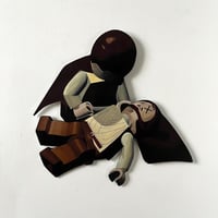 Qui-Gon Death Cutout Print