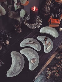 Image 1 of Frosted moon dish 