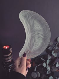 Image 2 of Frosted moon dish 