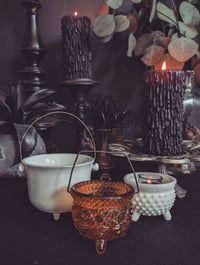 Image 1 of Little glass cauldrons