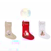 Image 1 of Personalised christmas stockings 