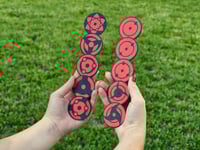 Image 1 of Marcapáginas de los Sharingan (2 unidades)