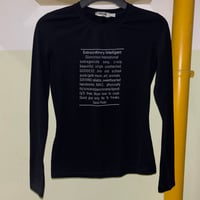 Image 1 of moschino jeans long sleeve 