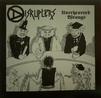 Image 1 of DISRUPTERS - "Unrehearsed Wrongs" LP (Red Vinyl) 