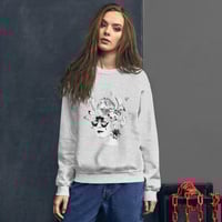 Image 10 of Carry On - Unisex Classic Fit Pullover Sweatshirt - Crewneck Sweatshirt - Monochrome 