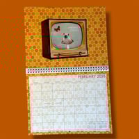 Image 3 of LadyJennD 2026 Calendar - 12 Months of Art - Collage Remixes - Inspirational Art - Wall Calendar