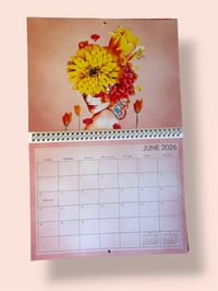 Image 7 of LadyJennD 2026 Calendar - 12 Months of Art - Collage Remixes - Inspirational Art - Wall Calendar