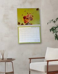 Image 12 of LadyJennD 2026 Calendar - 12 Months of Art - Collage Remixes - Inspirational Art - Wall Calendar