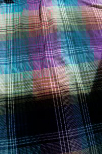 Image 2 of ♲ Purple Plaid - Custom Bikini Material - XS-M