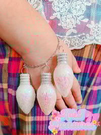 Image 2 of Pink Christmas Bracelets 