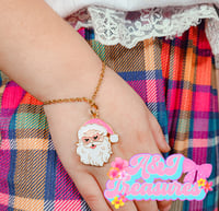 Image 1 of Pink Christmas Bracelets 