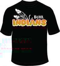 Buhl Indians Youth Tee  (design created by Blakely Danos)