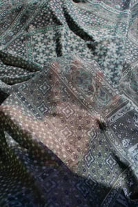 Image 1 of ♲  Sage Paisley - Custom Bikini Material - Any Size