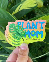 Plant Mom Sticker