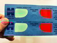 Image 2 of HARVEY COMICS 3-D GLASSES - From 1953