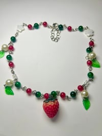 Strawberry necklace