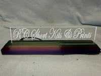Image 1 of Lighted desk name plate