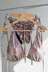 Image 1 of ♲ Rose Gold Bikini Set - 2XL