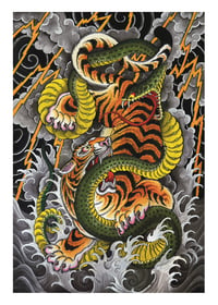 Tiger - A2 Size