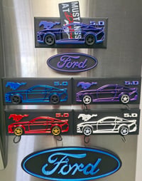 Image 1 of S650 Mustang 3D Printed Car Keychains