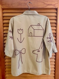 Image 2 of Mustard Button Down SM/MD