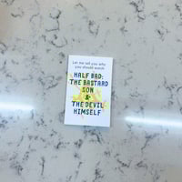 Image 2 of Half-Bad [mini zine]
