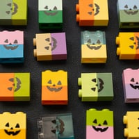 Image 2 of 2x2 Jack-O-Bricks (Mystery Colors)
